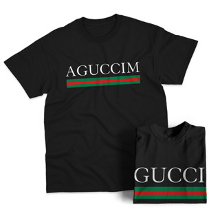 เสื้อยืด aguccim gucci ลายเกาหลี tomorrow  ยอดฮิต cotton 100