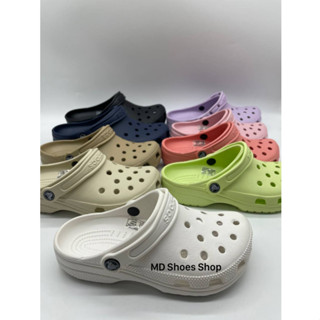 รองเท้าแตะแบบสวม Crocs Classic  นิ่ม เบา ไม่ลื่น ราคาถูก