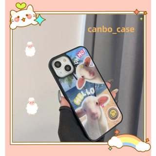 🎁ส่งของขวัญ🎁เคสไอโฟน สำหรับ 11 14 for iPhone Case 13 12 Pro Max แฟชั่น น่าสนใจ เนื้อแกะ กันกระแทก เคสนิ่ม เคสโทรศัพท์