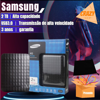 【Ready Stock】Samsung 1TB 2TB HDD USB3.0 External Hard Disk ฮาดดิสพกพา 2.5" External Hard Disk ประกัน 3 ปี