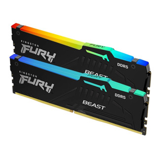 KINGSTON FURY BEAST RGB 16GB (8X2/6000) DDR5 (KF560C40BBAK2-16) ME1-001108