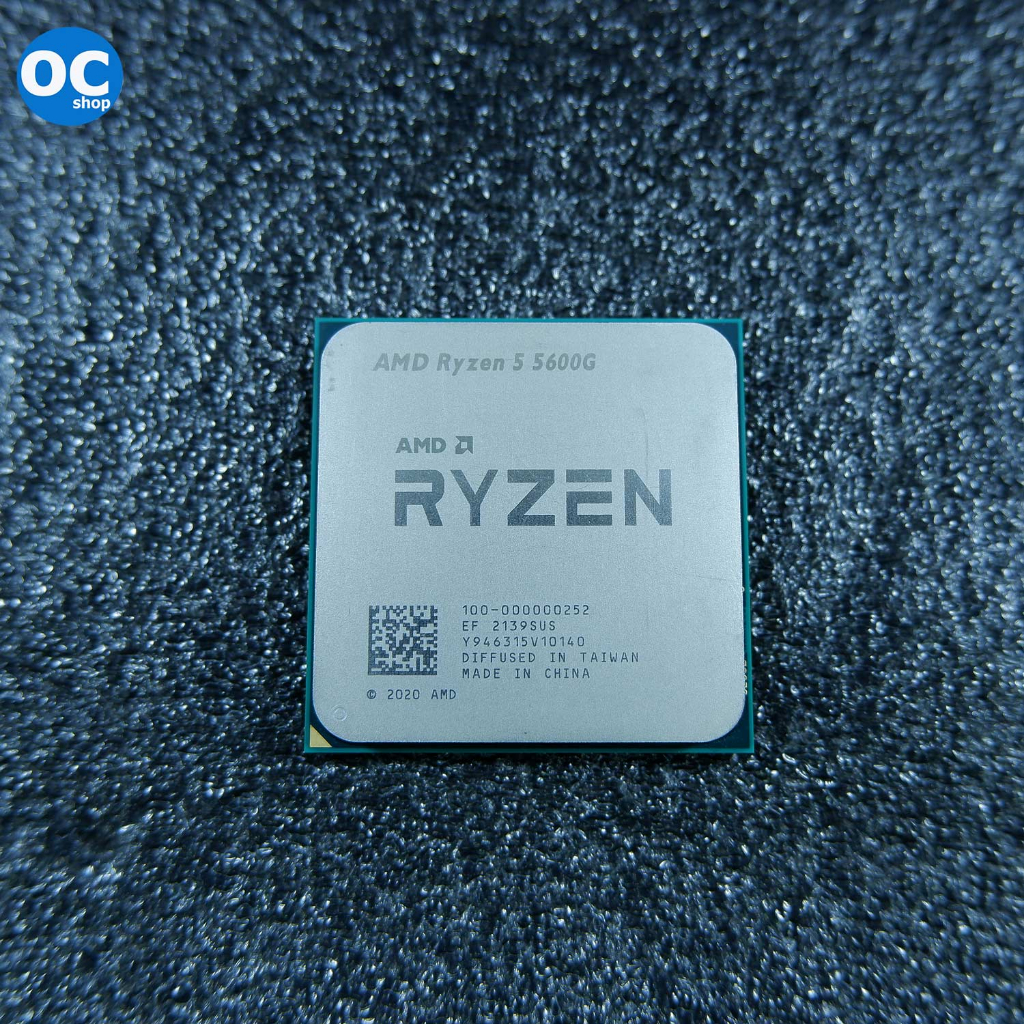 CPU (ซีพียู) AMD RYZEN AMD RYZEN 5 5600G 3.9 GHz (SOCKET AM4) สินค้ามือสอง ใช้งานปกติ พร้อมส่ง