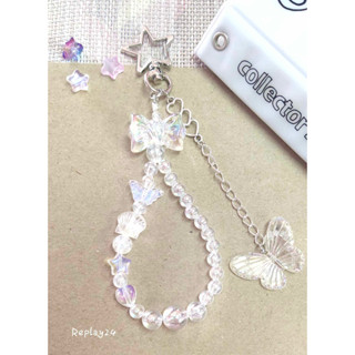 พวงกุญแจห้อยกระเป๋า พวงกุญแจลูกปัด🎀พร้อมส่ง🎀