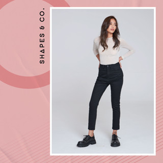 กางเกงยีนส์ Shapes &amp; Co. รุ่น Sharon สี Nero