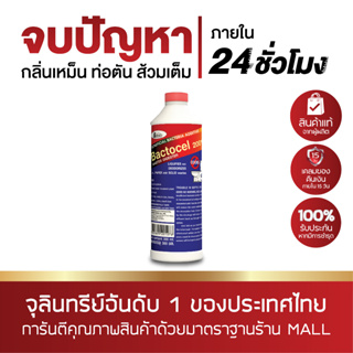 แบคโตเซล BACTOCEL 2001 300cc น้ำยากำจัดกลิ่นท่อ ส้วมเหม็น ลดกลิ่นเหม็น น้ำเน่าเสีย ย่อยสลายกากของเสีย ยากำจัดกากในท่อ