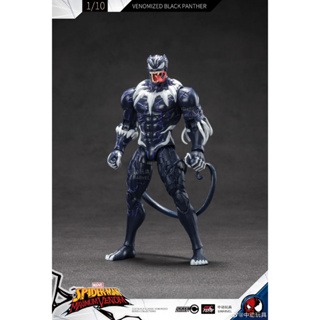 (ดูโค้ด หน้าร้าน) Pre-order จัดส่งช่วงเดือน 08-09/2023 : [ZDToys] 1/10 : VENOMIZED BLACK PANTHER