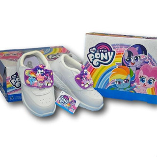 รองเท้าผ้าใบนักเรียน PONY มีไฟ รุ่นPN-995