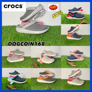 รองเท้าเเตะหัวโต Crocs Lite Ride size M4 - M11 จัดส่งทุกวัน 1-3 วันจะได้รับสินค้า รองเท้าแตะ Crocs Lite Ride