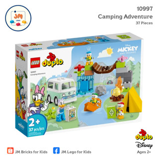 LEGO Duplo Disney 10997 Camping Adventure (37 Pieces) สำหรับเด็กอายุ 2 ปีขึ้นไป Brick Toy ตัวต่อ เลโก้ ของเล่น ของขวัญ