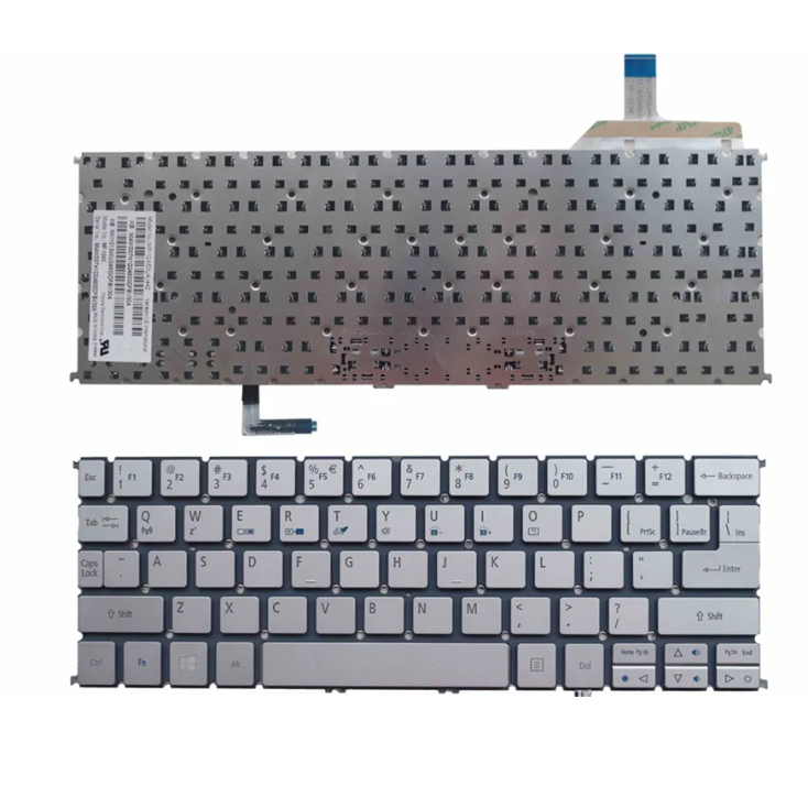Acer Aspire S7 S7-191 S7-192 S7-391-6812 S7 392 S7-392-5410 MP-12C5 silver NK.I1113.00U keyboa Backl