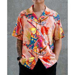 Windwear The Rocket Festive Collection สีแซลม่อน Salmon ผ้าเรยอนธรรมชาติ 100%