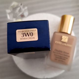 รองพื้นเอสเต้ สี #3W0 Warm creme - Estee Lauder Double Wear Stay-In-Place Makeup SPF10 / PA++ 30 ml 👉ผลิต 7/2565