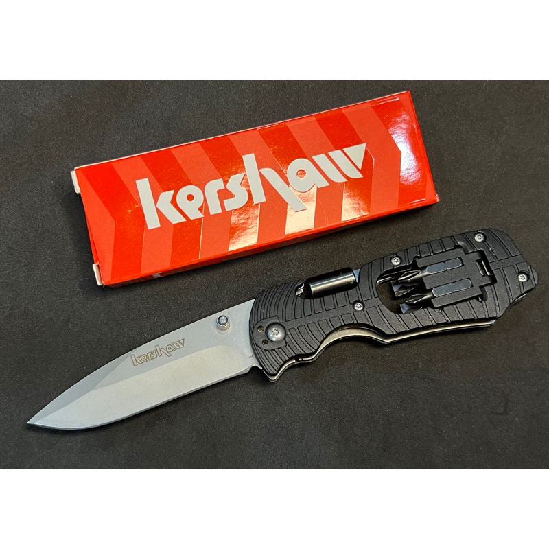 มีดKershaw 1920 มีดพับสีดำ ใบมีดสีเงิน