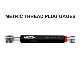 M6x1mm Class 6H เกจวัดเกลียวใน เกลียวมาตรฐาน Metric Thread Plug Gage INSIZE 4130-6 อินไซส์