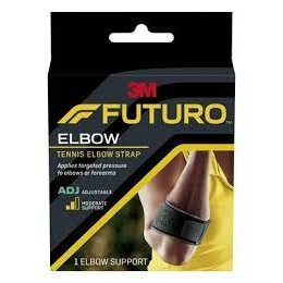 Futuro Tennis Elbow Strap ฟูทูโร่ อุปกรณ์พยุงกล้ามเนื้อแขน ท่อนล่าง ข้อศอก รุ่นปรับกระชับได้ จำนวน 1 ชิ้น