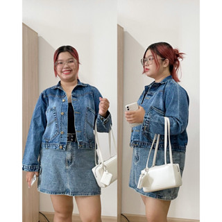 อกได้ถึง 40" Happygal (Jacket jeans01 เสื้อเจกเกตยีนส์)