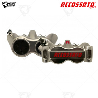 ปั้มล่างคู่ Accossato Radial Brake 4P Caliper CNC (PZ005K-SD)