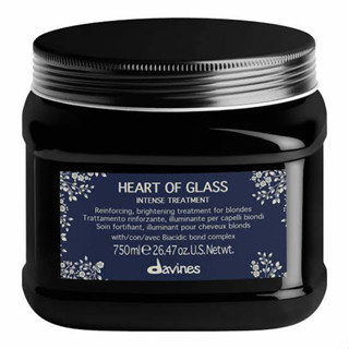 Davines Heart Of Glass Intense Treatment 750 ml สำหรับผมทำสี ผมฟอก ผมทำไฮไลท์