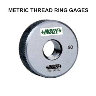 M10x1.5mm Go Class 6g เกจวัดเกลียวนอก เกลียวมาตรฐาน Thread Ring Gage INSIZE 4120-10 อินไซส์