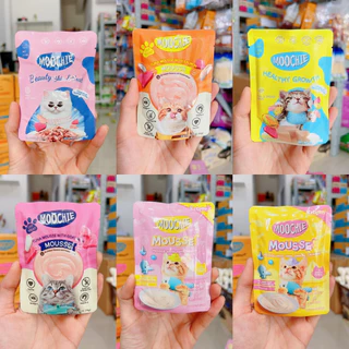 Moochie มูชี่ [ยกโหล12ซอง] อาหารเปียกแมว นางเหมียว