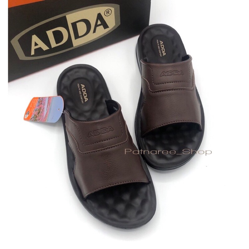 ⭐️พร้อมส่ง⭐️ADDA รุ่น 73809 ของแท้💯% รองเท้าแตะแบบสวม ไซส์ 39-43