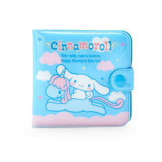 กระเป๋าสตางค์พับ cn Cinnamoroll ประมาณ 9 x 1.5 x 9 ซม