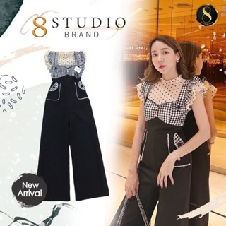 8 Studio Brand : Jumpsuit ขายาว สวยมาก ใส่ได้ทุกงาน