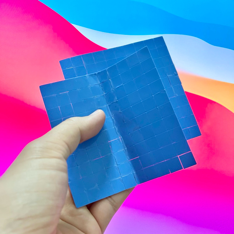 แผ่นซิลิโคน ระบายความร้อน สำหรับการ์ดจอ CPU ฮาร์ดดิสก์ อุปกรณ์คอมพิวเตอร์อื่นๆ ฮีทซิงค์ Silicone
