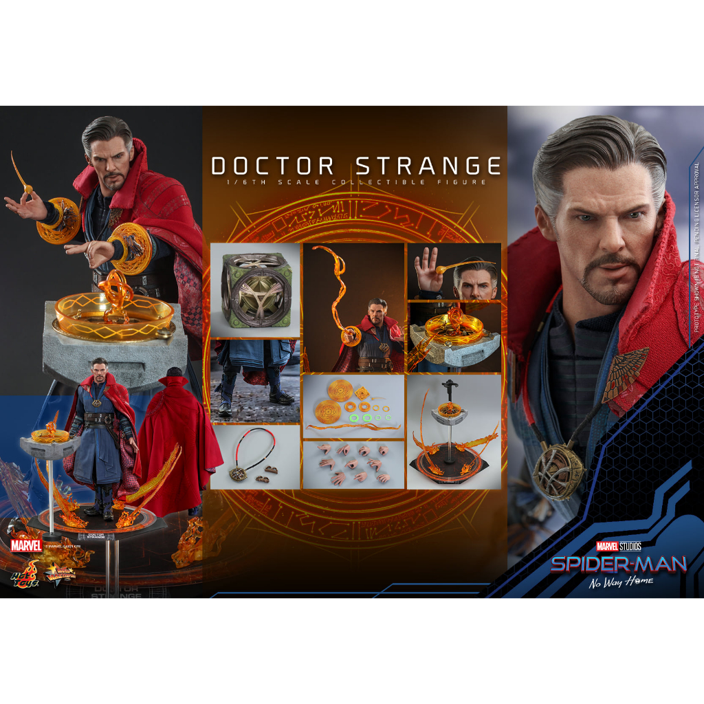 Hot Toys MMS629 1/6 Spider-Man: No Way Home - Doctor Strange (KU)