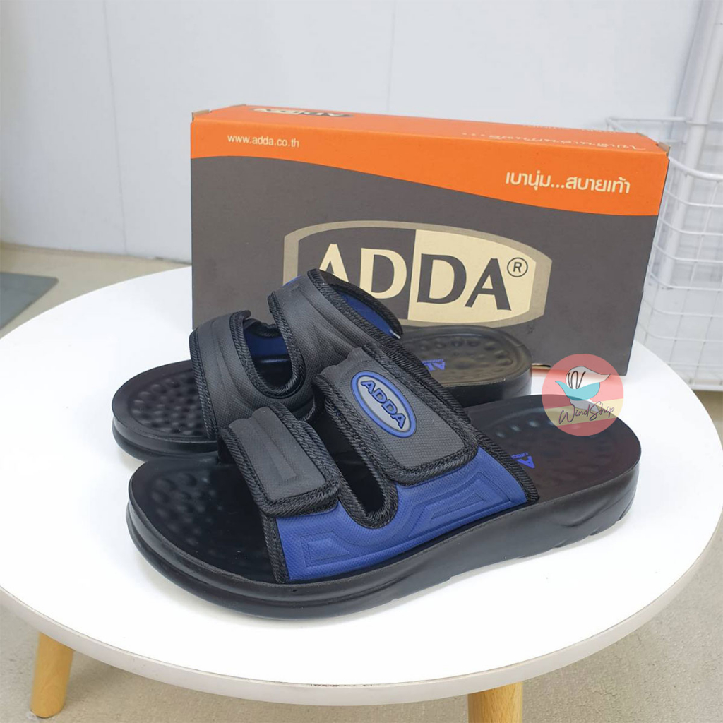Adda 7MA03 รองเท้าสวมแอ้ดด้า รองเท้าแตะผู้ชาย ใส่สบาย