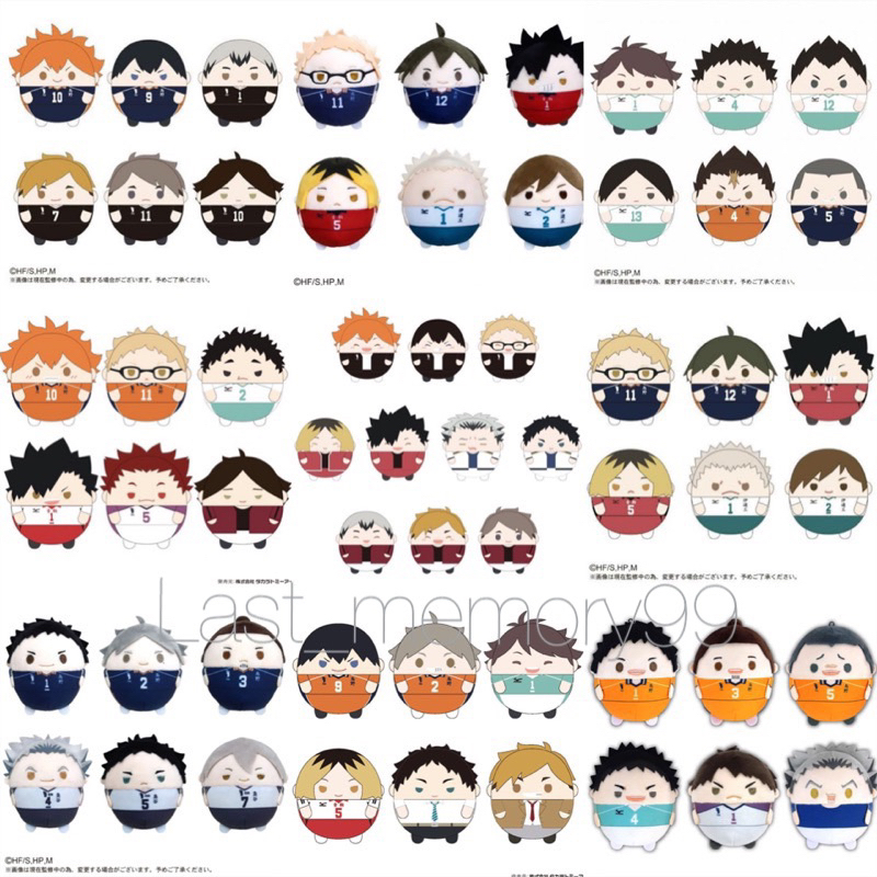 📍พร้อมส่ง Fuwa kororin Haikyuu vol.1 ฟุวะ ไฮคิว hinata nendoroid ฮินาตะ คาเงะยามะ อัตสึมุ โอซามุ คิต