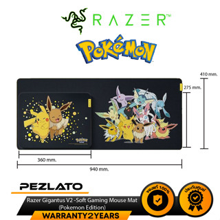 Razer Gigantus V2 -Soft Gaming Mouse Mat (Pokemon Edition)