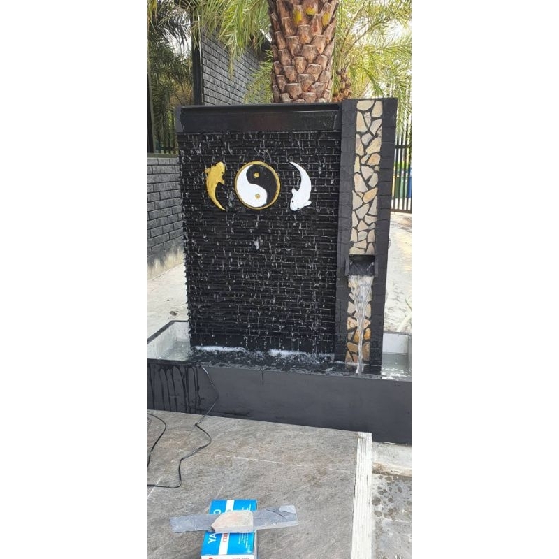 น้ำตก ม่านน้ำตกหินกาบ รุ่นหยินหยาง