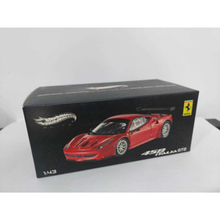 Hot Wheels 1/43 Scale Diecast X2861 - Ferrari 458 Italia GT2 - Red