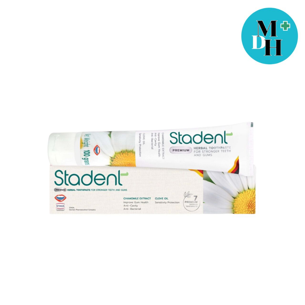 Stadent Herbal Toothpaste สตาเดนท์ ยาสีฟันสมุนไพร 7 ชนิด ยาสีฟัน ไม่แสบปาก หอมสดชื่น ขนาด 100 กรัม 2