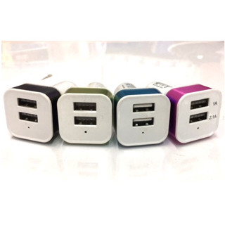 Car Charger USB 2 port ที่ชาร์จในรถยนต์ 2 ช่อง  3.1A