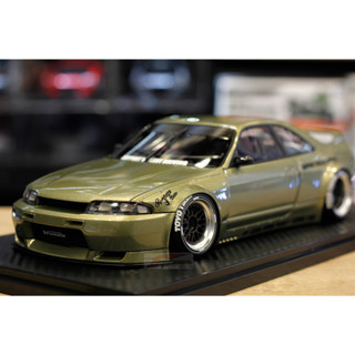 Ignition model 3035 1/18 PANDEM GT-R (BCNR33) Millennium Jade