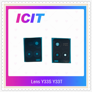 Lens Y33s / Y33t อะไหล่เลนกล้อง กระจกเลนส์กล้อง กระจกกล้องหลัง Camera Lens (ได้1ชิ้น) อะไหล่มือถือ ICIT-Display