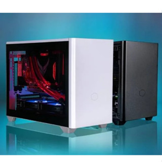 เคสคอมพิวเตอร์ Cooler Master Computer Case MasterBox NR200P Black&amp;White