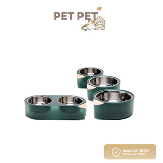 [พร้อมส่ง ของแท้ 100%] Pet Pet Shop Pidan Pet Bowl S Double Green ชามปรับอุณหภูมิอาหารสัตว์เลี้ยง