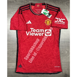 [Player] - เสื้อฟุตบอล แมนยู Home เหย้า 2023/24 เกรดนักเตะ