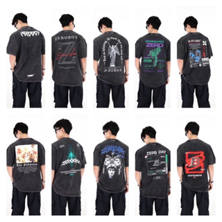 ZEROBOY- 0versize unisex (เสื้อผ้าฟอก)