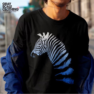 Grayscale Clothing &lt;&lt;Freedom Zebra&gt;&gt;  เสื้อยืดแขนสั้น ผ้า Cotton 💯% สกรีนสียาง สวมใส่สบายระบายอากาศได้ดี