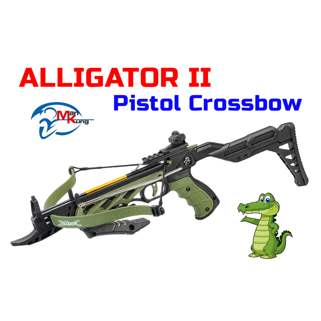 Archery 2990 บาท ALLIGATOR II  Pistol Crossbow – MK-TC2G/B Sports & Outdoors