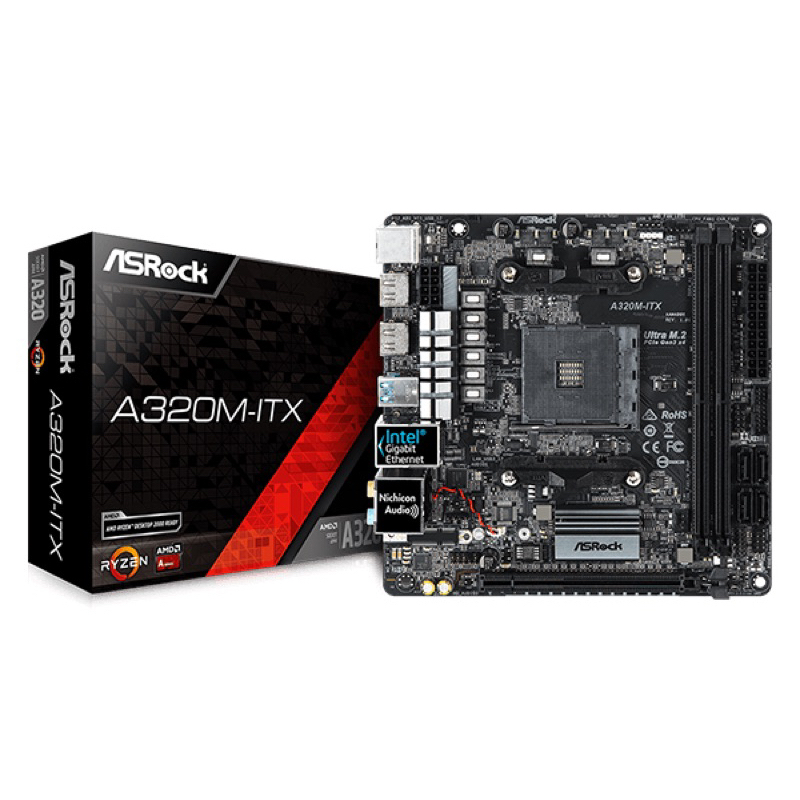 ASROCK A320M-ITX (มือสอง)