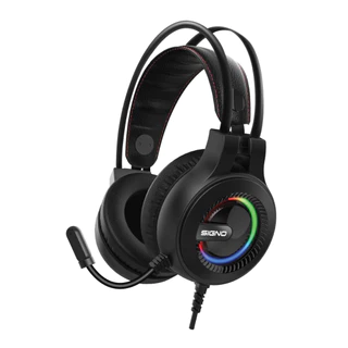 SIGNO HP-833 หูฟังเกมมิ่ง Gaming Headset ระบบเสียง 7.1 Surround ไฟ RGB น้ำหนักเบา สายยาว 2.2 ม. เชื่อมต่อแบบ USB