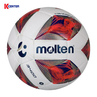 Molten ลูกฟุตบอล Football Thai league รุ่น F5A3400-TL เบอร์ 5 หนังPU ชนิดพิเศษ ใช้แข่งขัน (แถมฟรี เข็มสูบ และ ตาข่าย)