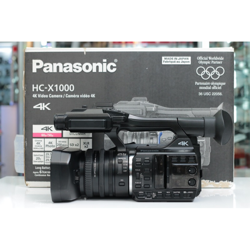 Panasonic HC-X1000 4K สภาพสวยครบกล่อง อดีตประกันศูนย์ไทย