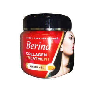 "Berina Collagen Treatment เบอริน่า คอลลาเจน ทรีทเมนท์ อัลมอนด์ มิลค์ 500 g. สำหรับผมที่ผ่านการทำสี ดัด ยืด ผมเสียรุนแรง