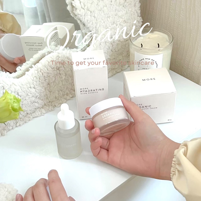 【NEW แพ็คเกจใหม่ล่าสุด!】SET-2 เซ็ทเซรั่มมอร์คู่ครีมออแกนิค ปลอบโยนผิวเติมน้ำให้ผิวและช่วยลดสิวอย่างอ่อนโยน - รูปที่ 4